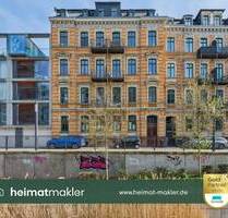 Altbaucharme in Top-Lage - 2-Zimmer-Wohnung am Kanal - Leipzig Zentrum-West