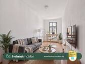 Einrichtungsbeispiel Wohnen - 2 Zimmer Etagenwohnung zum Kaufen in Leipzig