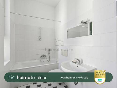 Badezimmer - Etagenwohnung mit 55,00 m&sup2; in Leipzig zum Kaufen