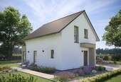 Hausansicht - Einfamilienhaus mit 125,00 m&sup2; in Frohburg zum Kaufen