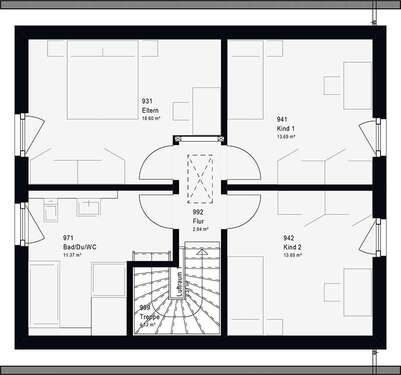 Viel Platz im Dachgeschoss - 