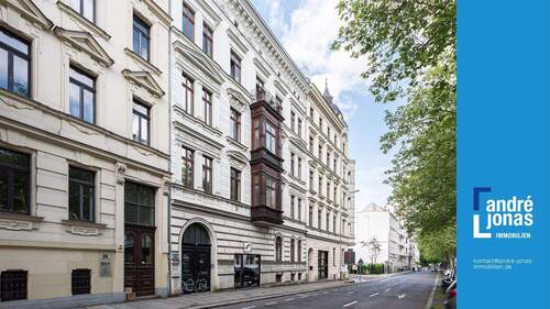 Straßenansicht - 2 Zimmer Etagenwohnung zum Kaufen in Leipzig