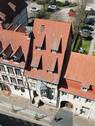 DJI_0350 umrahmt - A lot of history in Quedlinburg- Fachwerkhaus 319 m²- aufwendig saniert-OG+DG 190 m² selbst nutzen!