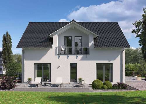 Hausansicht - 6 Zimmer Einfamilienhaus zum Kaufen in Naunhof