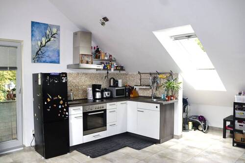offene Einbauküche - Wohnung DG - 