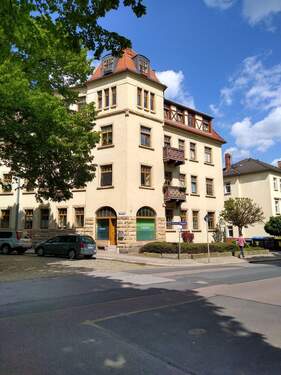 Grillparzer Str. 34, Haus (2).jpg - Schöne 2 Raum mit Balkon in Dresden-Cotta zu vermieten