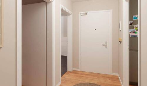 Heller und freundlicher Eingangsbereich - 