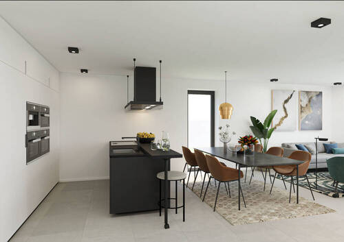 Visualisierung - 3 Zimmer Doppelhaushälfte in Olfen