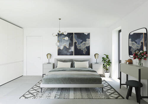 Visualisierung - Doppelhaushälfte mit 136,40 m² in Olfen zur Miete