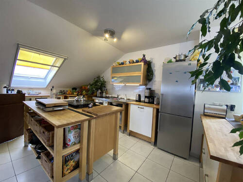 Wohnzimmer DG - Mehrfamilienhaus, Wohnhaus mit 316,00 m² in Welscheudorf zum Kaufen