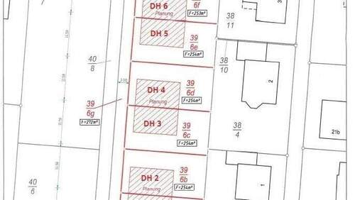 Lageplan DH 1 - DH 6 - 