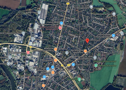 Lage - 2 Zimmer Etagenwohnung in Nienburg