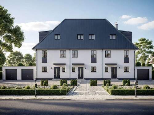 Hauseingang - 5 Zimmer Reihenendhaus zum Kaufen in München