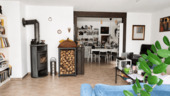 Wohnzimmer - 5 Zimmer Doppelhaushälfte zum Kaufen in Berlin