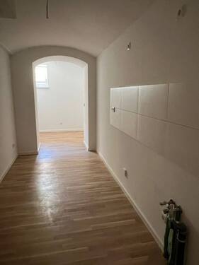 Küche mit Essbereich - 3 Zimmer Etagenwohnung in Dresden