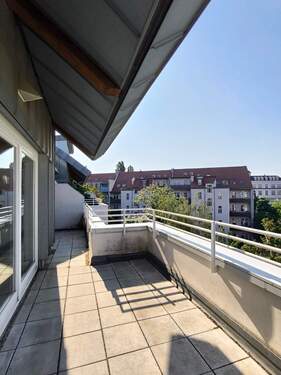 Terrasse (1).jpg - 3 Zimmer Etagenwohnung zur Miete in Leipzig