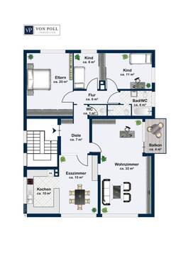 E R D G E S C H O S S und O B E R G E S C H O S S - 