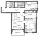 Grundriss WE5 - Hochparterre - 3 Zimmer Etagenwohnung zum Kaufen in Dresden