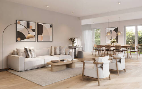 Wohnzimmer (Illustration) - 