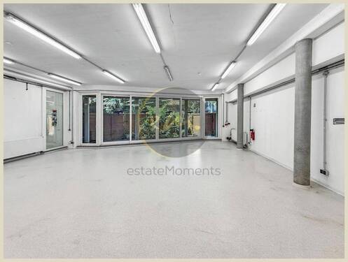 Erdgeschoss-Gewerb-Loft (1) - Berlin-Kreuzberg (Bergmannkiez): Gewerberäume mit Betriebswohnung und großem Grundstück