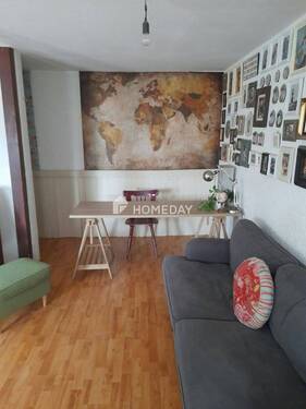 Wohnzimmer 1 - Etagenwohnung mit 94,40 m² in Bönnigheim zum Kaufen