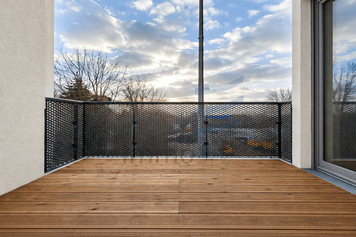 Balkon - Etagenwohnung mit 61,10 m&sup2; in Nauen zur Miete