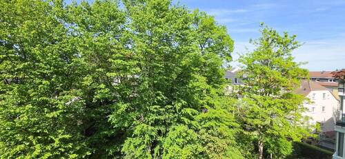Aussicht vom Balkon Rückseite - 