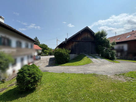 Einfahrt Grundstück - Grundstück in Bad Kohlgrub zum Kaufen