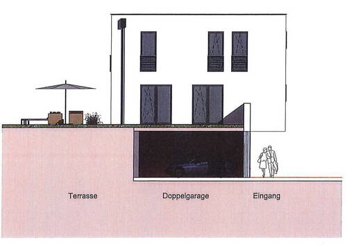 Ansicht Ost - 5 Zimmer Einfamilienhaus zum Kaufen in Blumberg