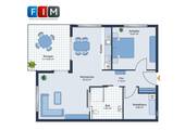 Grundriss EG Wohnung 1 - 