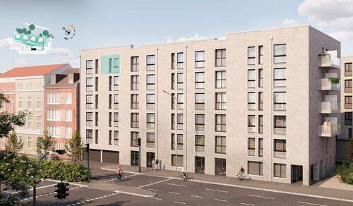 Ihre Wohnung im Projekt - 1 Zimmer Etagenwohnung zum Kaufen in Aachen