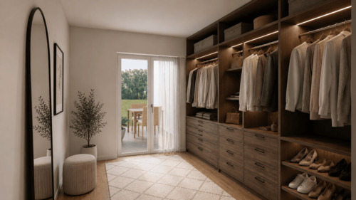 Ankleidezimmer - beispielhaftes Raumkonzept - Etagenwohnung mit 135,00 m&sup2; in Achim zum Kaufen