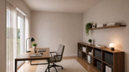 Arbeitszimmer - beispielhaftes Raumkonzept - 