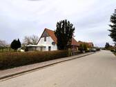 Ansicht linke Giebelseite - 4 Zimmer Einfamilienhaus in Rosenow / Luplow