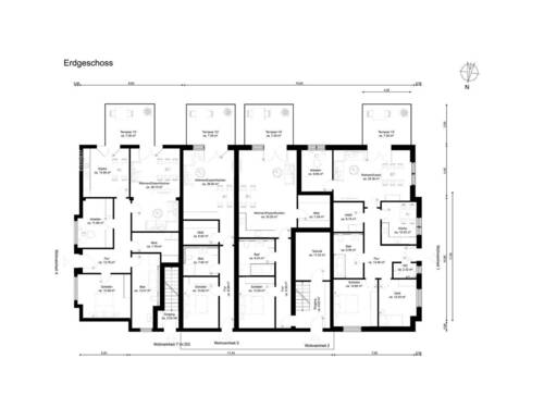Erdgeschoss - Mehrfamilienhaus, Wohnhaus mit 614,60 m&sup2; in Rhauderfehn zum Kaufen