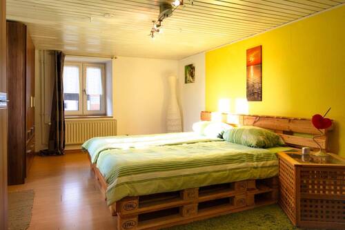 Das Schlafzimmer im OG - Einfamilienhaus mit 183,00 m² in Steinen zum Kaufen