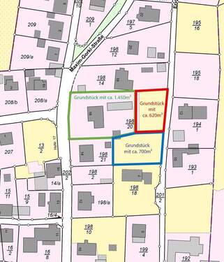 Lageplan - Grundstück in Wilsdruff zum Kaufen