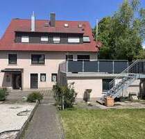 Viel Platz für Familie, Hobby & Entspannung: 2-Fam.-Wohnhaus mit Garten, Pool und modernisierter Wohnung! - Uffenheim