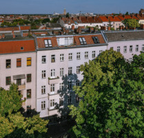 Vermietete 3-Zi-Wohnung mit privater Dachterrasse und traumhaften Blick auf den Volkspark Hasenheide - Berlin Neukölln