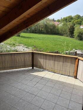 Blick von Balkon - 