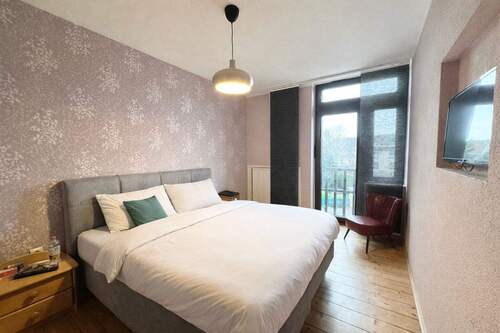 Schlafzimmer mit Ankleideraum - Etagenwohnung mit 108,00 m&sup2; in Herne zum Kaufen