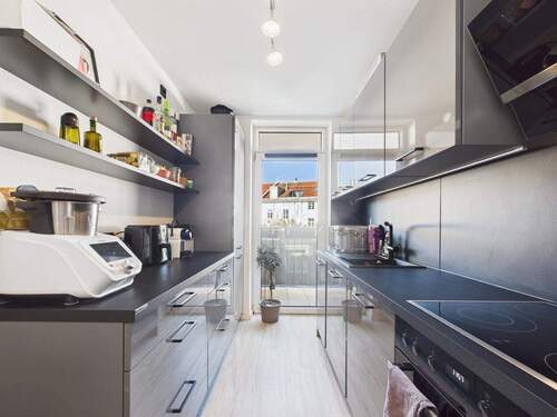Küche - Etagenwohnung mit 61,00 m&sup2; in München zum Kaufen