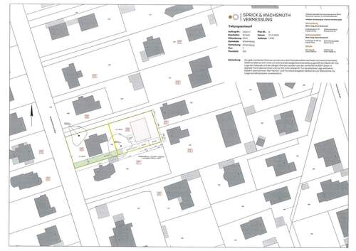 rückw. Bebauung - Lageplan - 