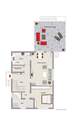 Grundriss Erdgeschoss - Hauptwohnung - 