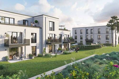 Visualisierung Alsterperlen - Terrassenwohnung in Hamburg Poppenbüttel