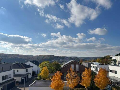 Balkon Ausblick - 3 Zimmer Etagenwohnung in Blaustein