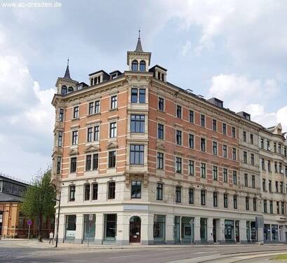 Bild 1 - Gemütliche 1-Raum-Wohnung im sanierten Altbau im Zentrum von Chemnitz