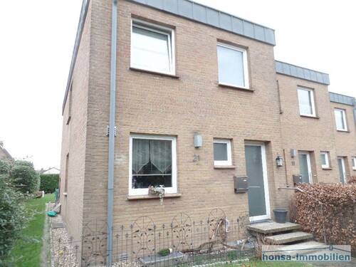 Hauseingang - 3 Zimmer Reihenendhaus zur Miete in Zeven