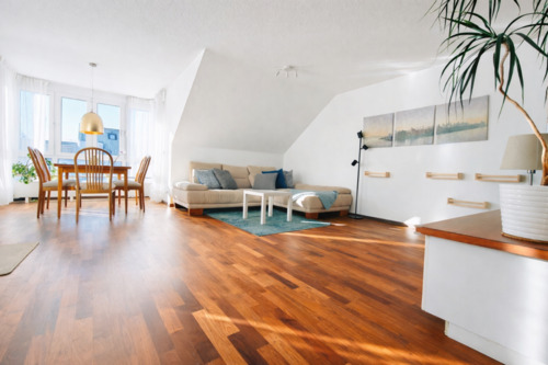 Wohnbereich - 3 Zimmer Etagenwohnung zum Kaufen in Kornwestheim