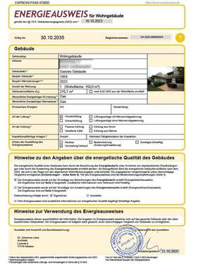 Energieausweis - 